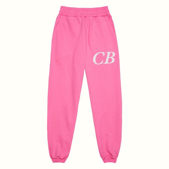 Cole Buxton Italic Logo Sweatpants • Candy Pink • Medium - Picture 2 of 7